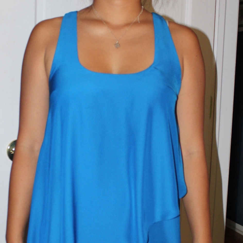 Blue mini  dress